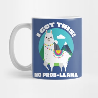 I Got This No Prob Llama Funny Vintage No Problem Mug